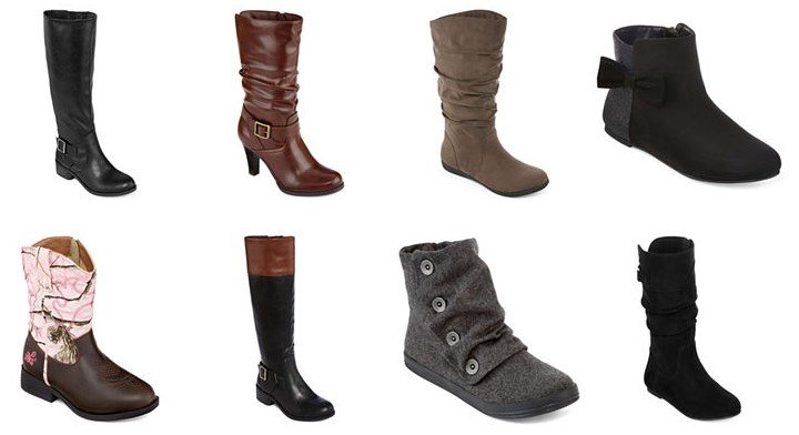 tipos de botas femininas nomes